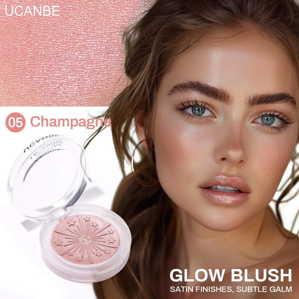 UCANBE open pan texture close-up highlighting silky baked finish and smooth blendability