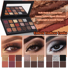 UCANBE Seductress close shot comparing matte and glitter finishes for contrast