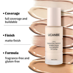 UCANBE pump dispensing formula showing smooth, controlled application