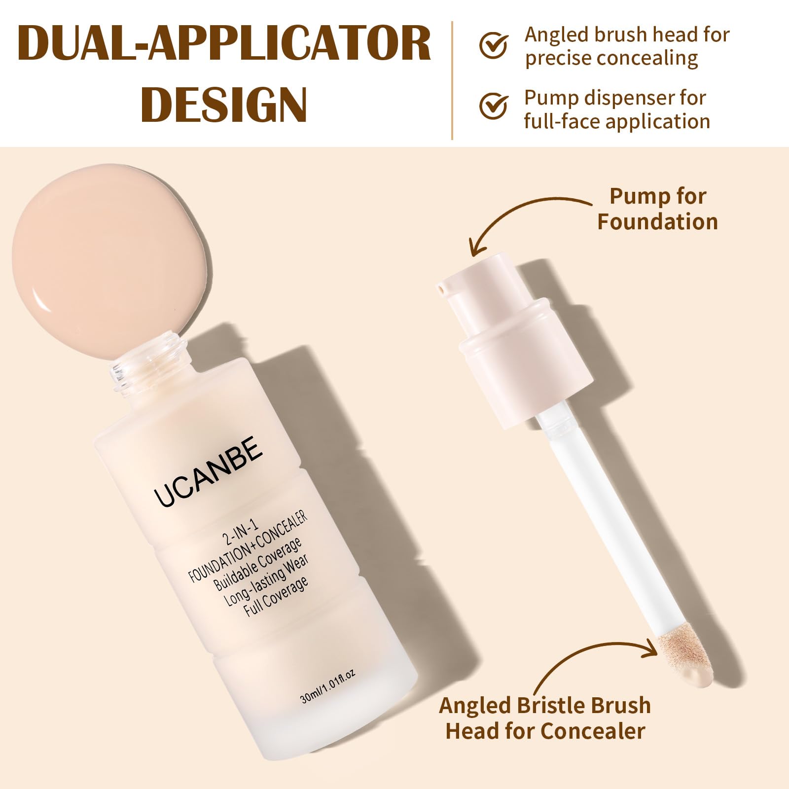 UCANBE held in hand to show product scale and travel-friendly size