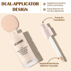 UCANBE held in hand to show product scale and travel-friendly size