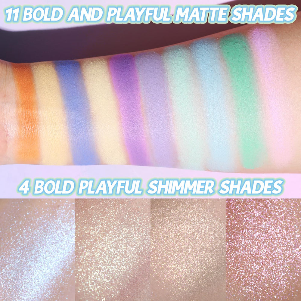 UCANBE Seaform Dreams close-up of shimmer texture highlighting smooth application and sparkle