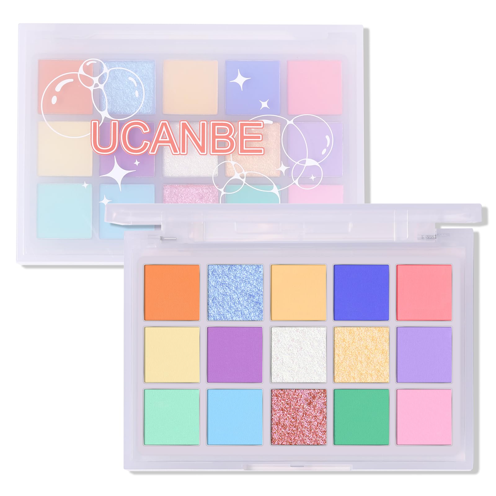 UCANBE Seaform Dreams front packaging showing compact clear case and colorful label for easy selection