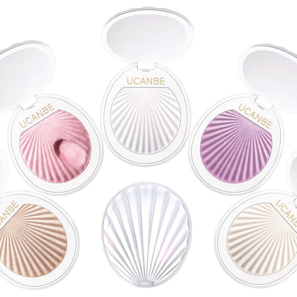 UCANBE arm swatches showing buildable Ginger Pearl glow