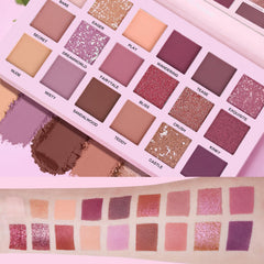 UCANBE palette held in hand showing compact size and travel-friendly benefit