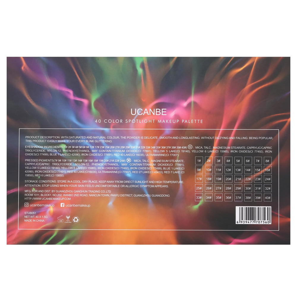 UCANBE gift-wrapped palette ideal for gifting and special occasions