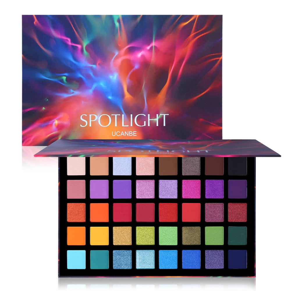 UCANBE palette next to brushes showing large pans and scale