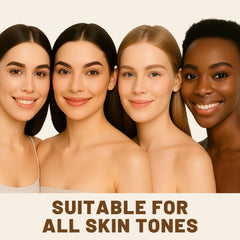 UCANBE stamp application in hand illustrating easy, quick brow shaping