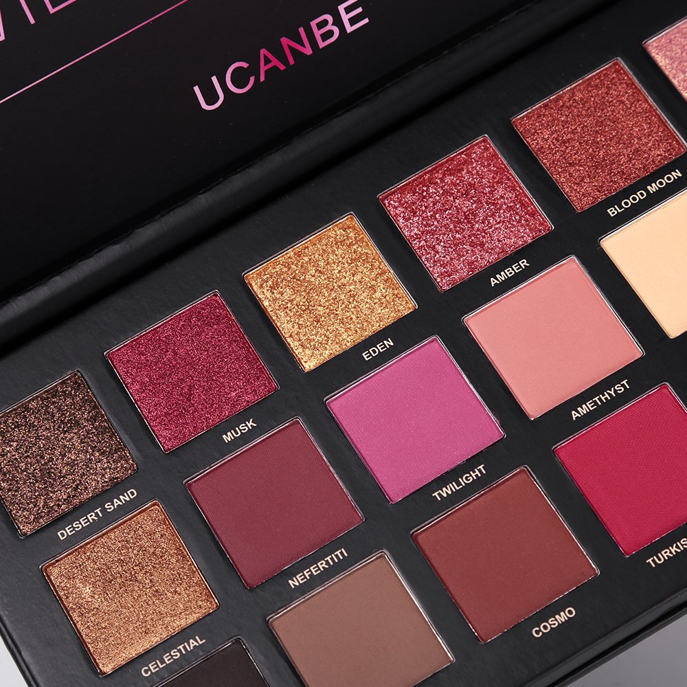 UCANBE texture velvety powder close highlighting creamy blend and smooth application