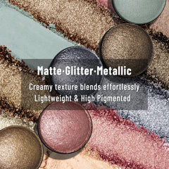 UCANBEMAKEUP eye application creating smoky look with long-wear benefit