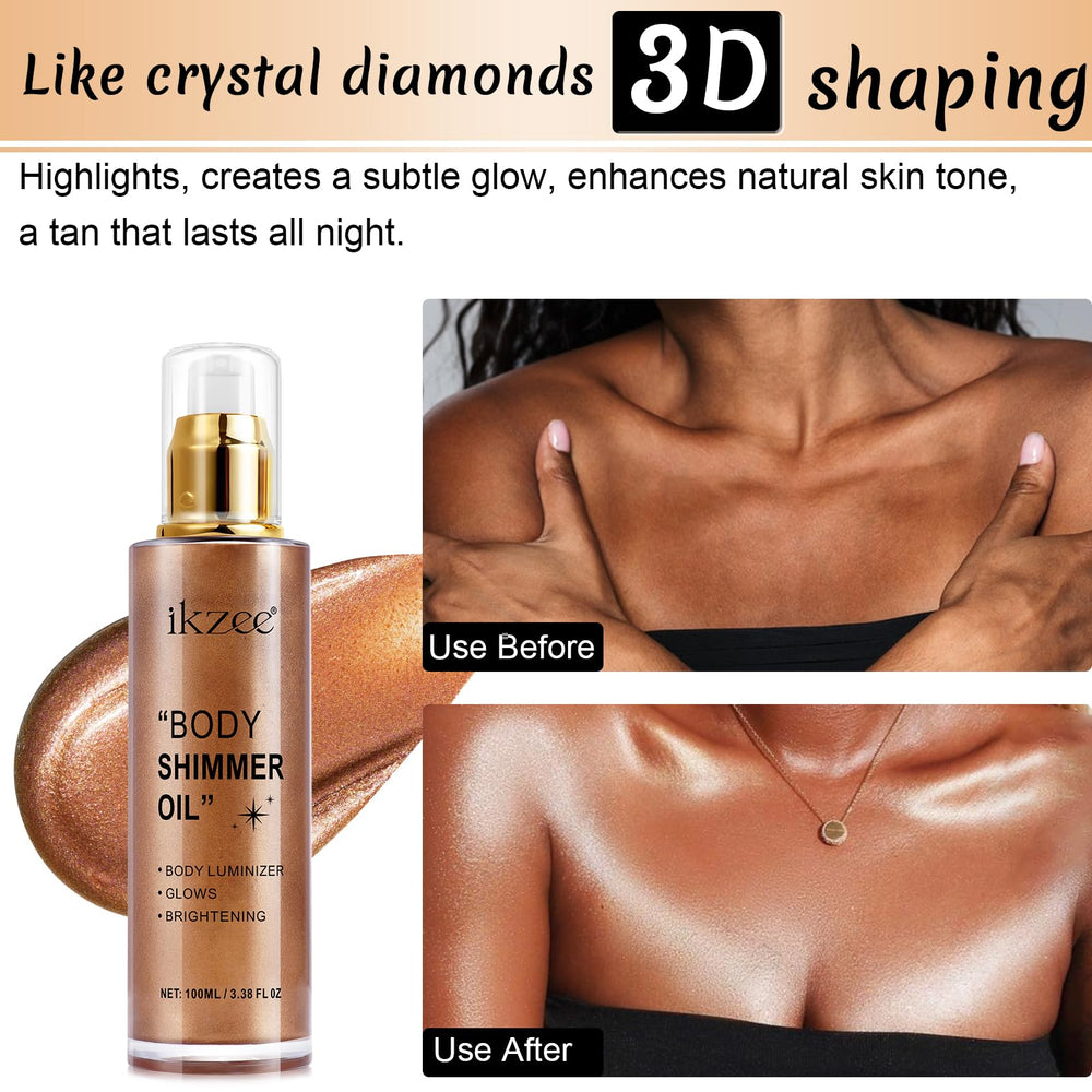 UCANBEMAKEUP shoulder highlight demonstrating sculpting and radiance