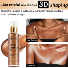 UCANBEMAKEUP shoulder highlight demonstrating sculpting and radiance