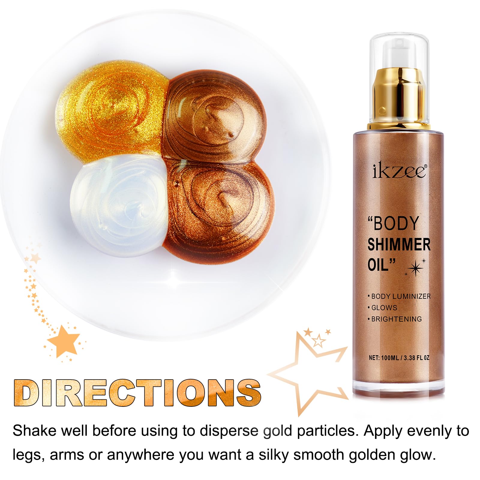 UCANBEMAKEUP close-up texture drop highlighting light-reflecting hydration