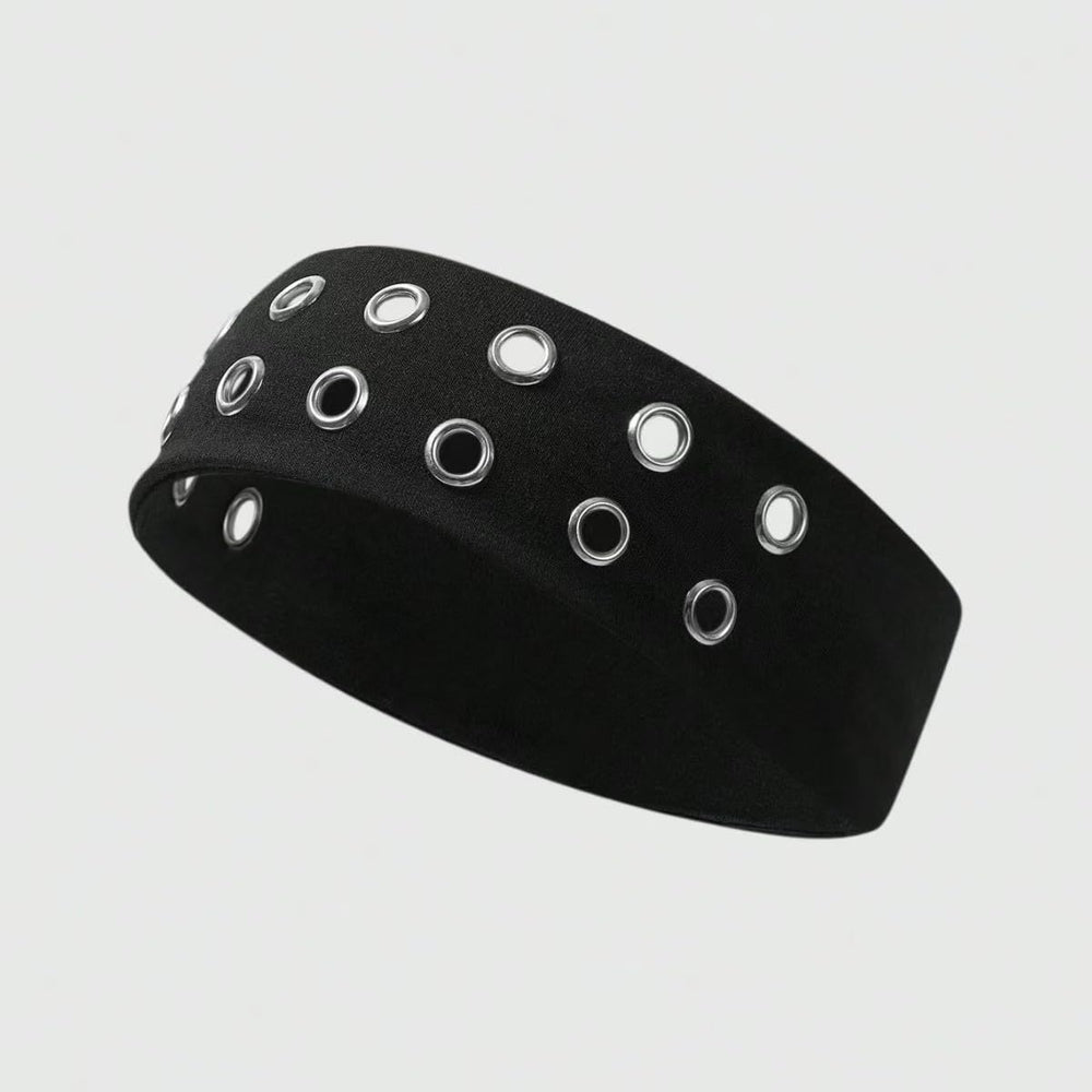 Uchyius closeup of metal grommets highlighting durable hardware benefit