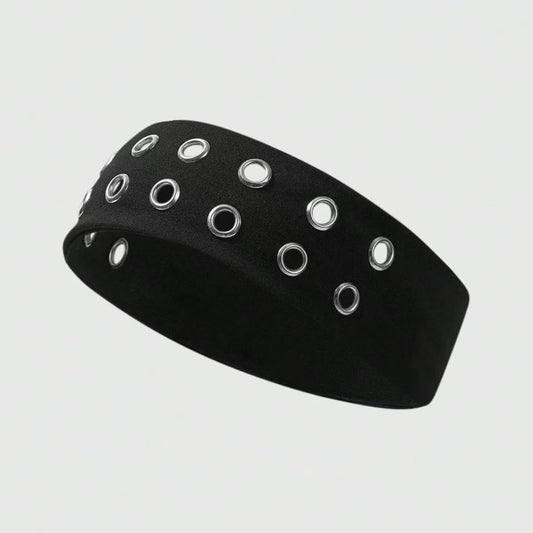 Uchyius closeup of metal grommets highlighting durable hardware benefit
