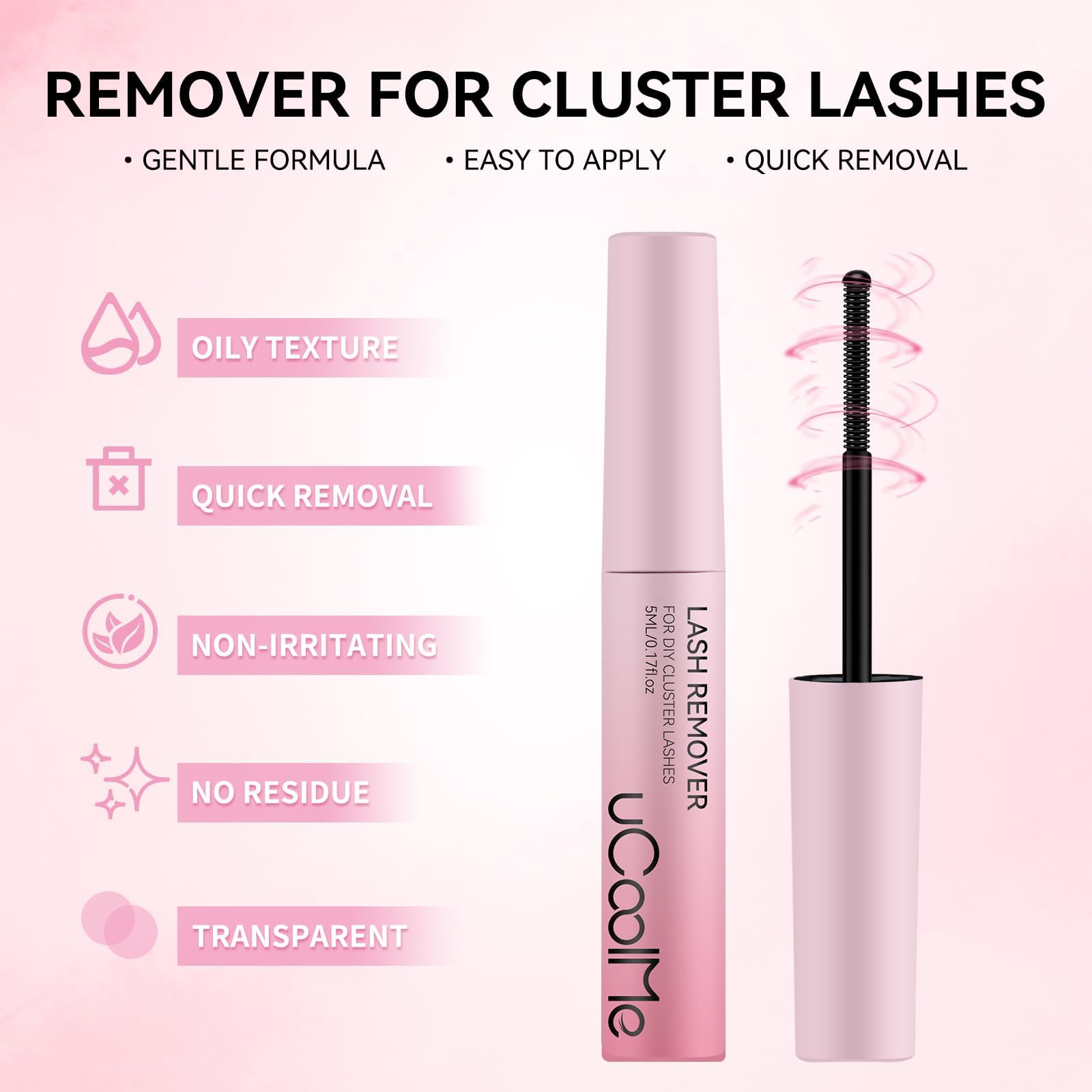 uCoolMe texture drop on skin showing smooth oil-based formula that protects
