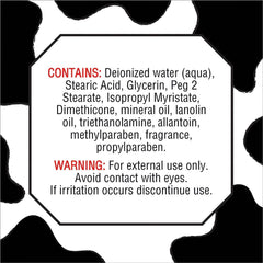 Applying Udderly Smooth on hands for instant non-greasy hydration