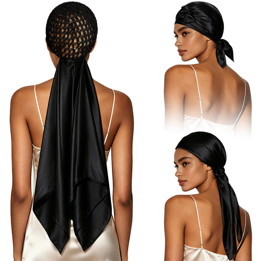 Udefineit front view of wrap cap showing sleek black design and convenience