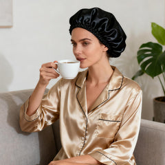 Udefineit folded bonnet packed in travel bag for on-the-go protection