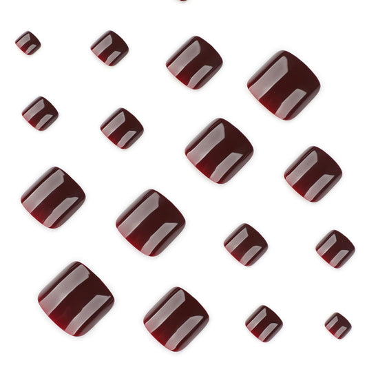UEYRSEDB close-up of glossy burgundy surface highlighting smooth shine benefit
