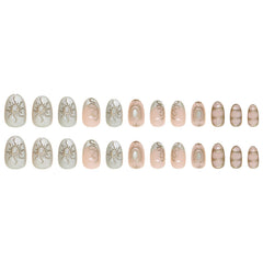 UEYRSEDB trimmed nails on fingers showing scale and customizable length advantage