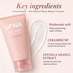 UFNA gel texture close-up highlighting smooth spreadability and hydration