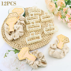 Uintoon gift box presentation with scrunchies and clips ideal for proposal gifting benefit