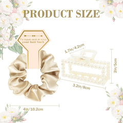 Uintoon pearl hair clips detail showing secure clasp and polished look benefit