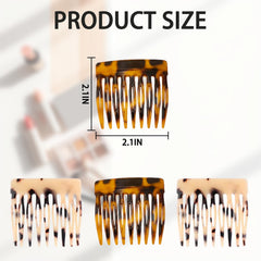 UKSKS close-up of polished rounded teeth, smooth finish protects hair