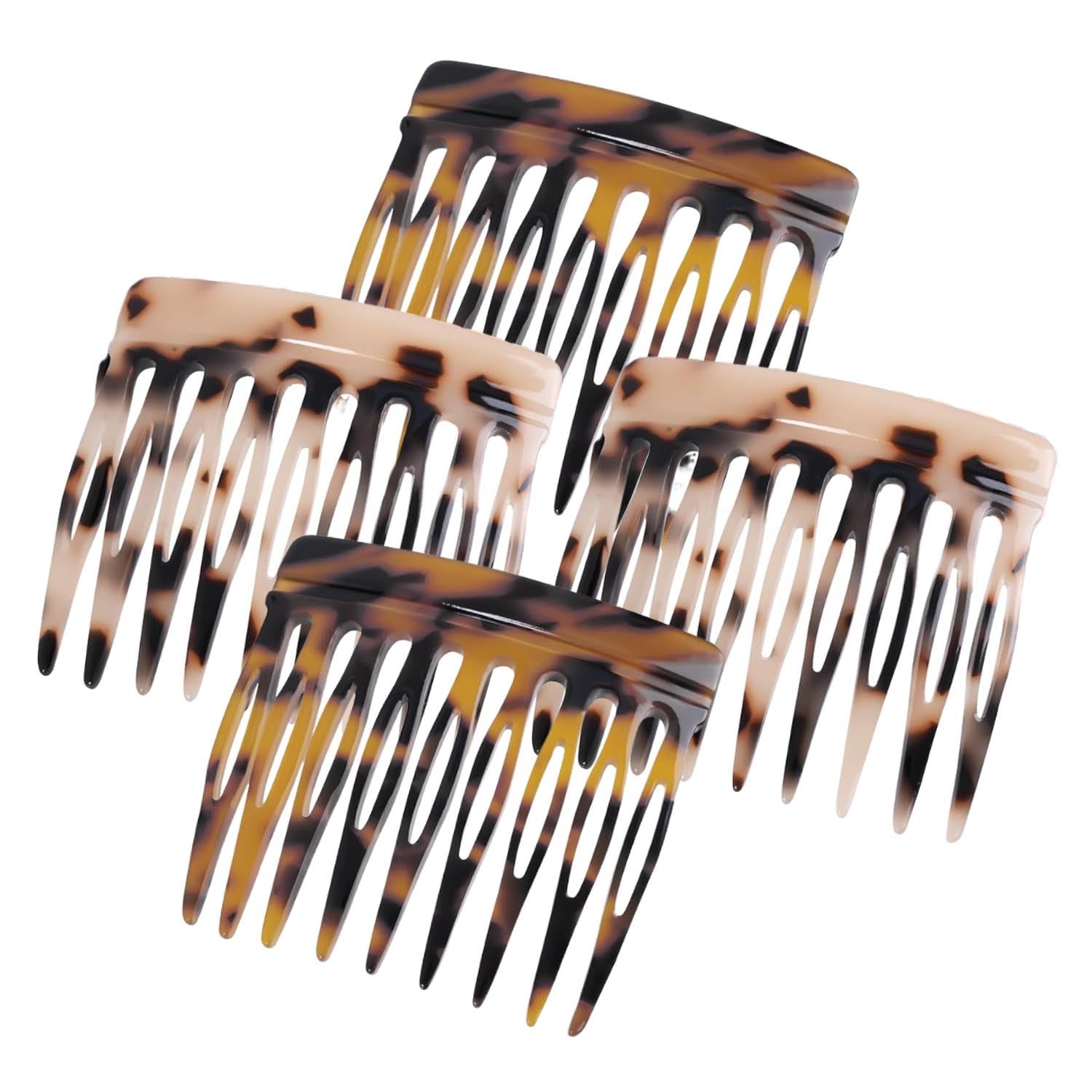 UKSKS front packaging showing four decorative side combs, neat storage benefit