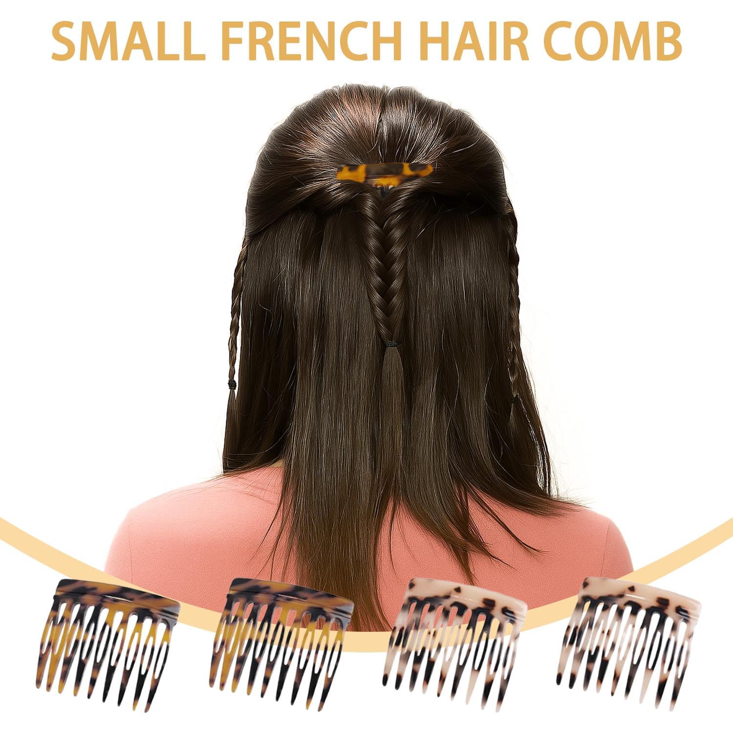 UKSKS comb beside a finger for scale, compact and travel-ready