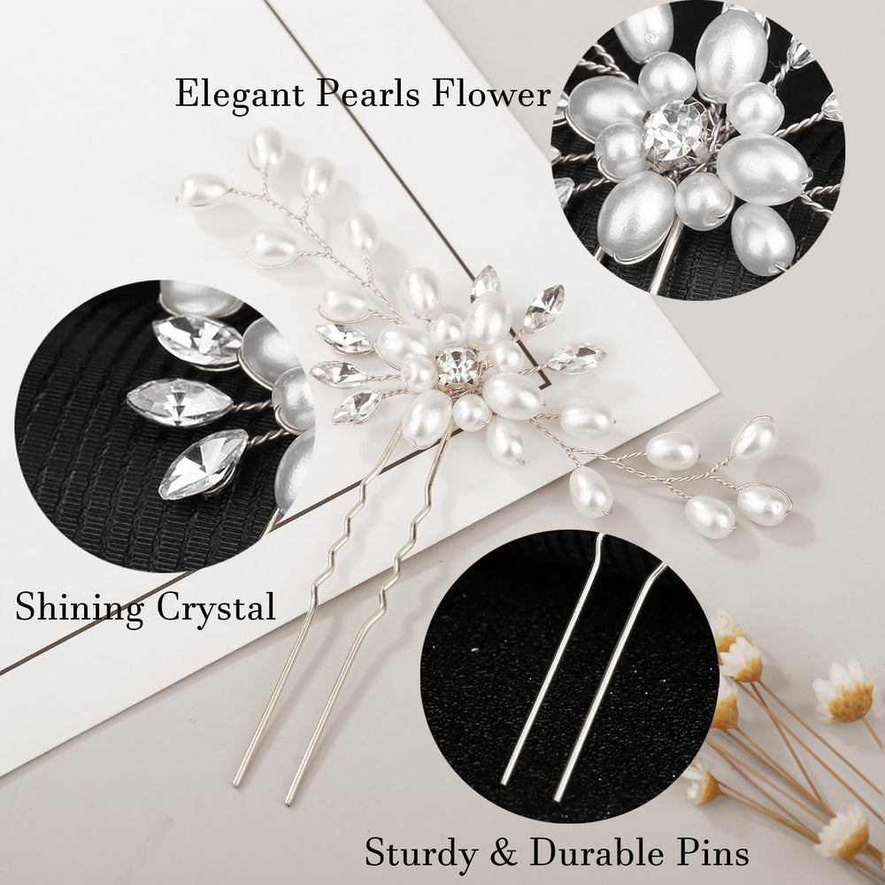 ULTIMUTE decorative comb placed in bridal updo offering secure elegant hold