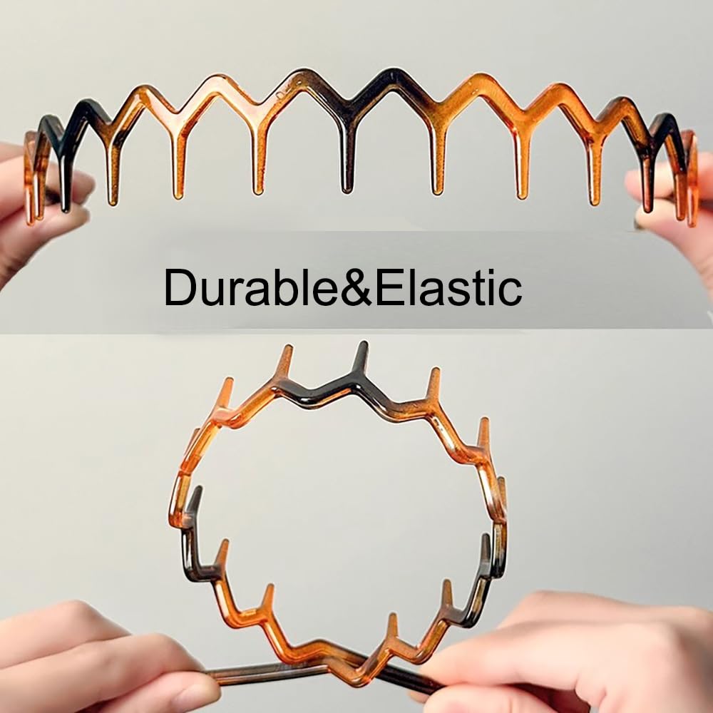 ULTIMUTE headband in hand for size comparison showing lightweight portability benefit