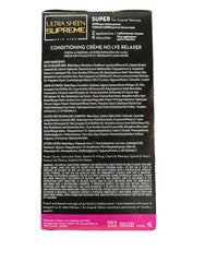 Ultra Sheen creme texture close-up showing conditioning formula for reduced breakage