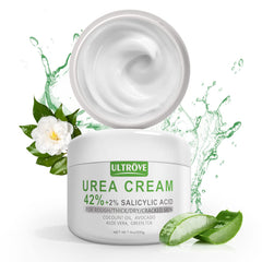 Ultrove tub front view showing brand and 42% urea for intense hydration