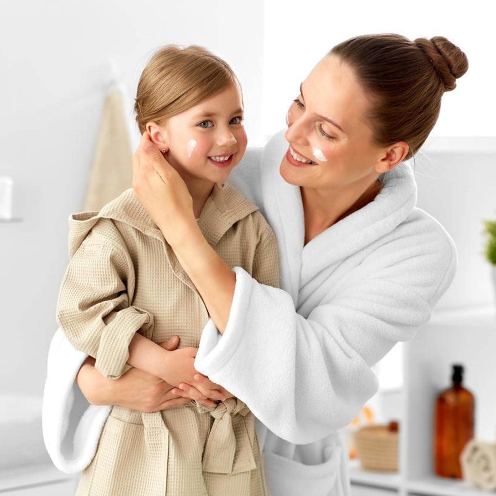Ultrove lifestyle on bathroom counter showing everyday skincare routine complement