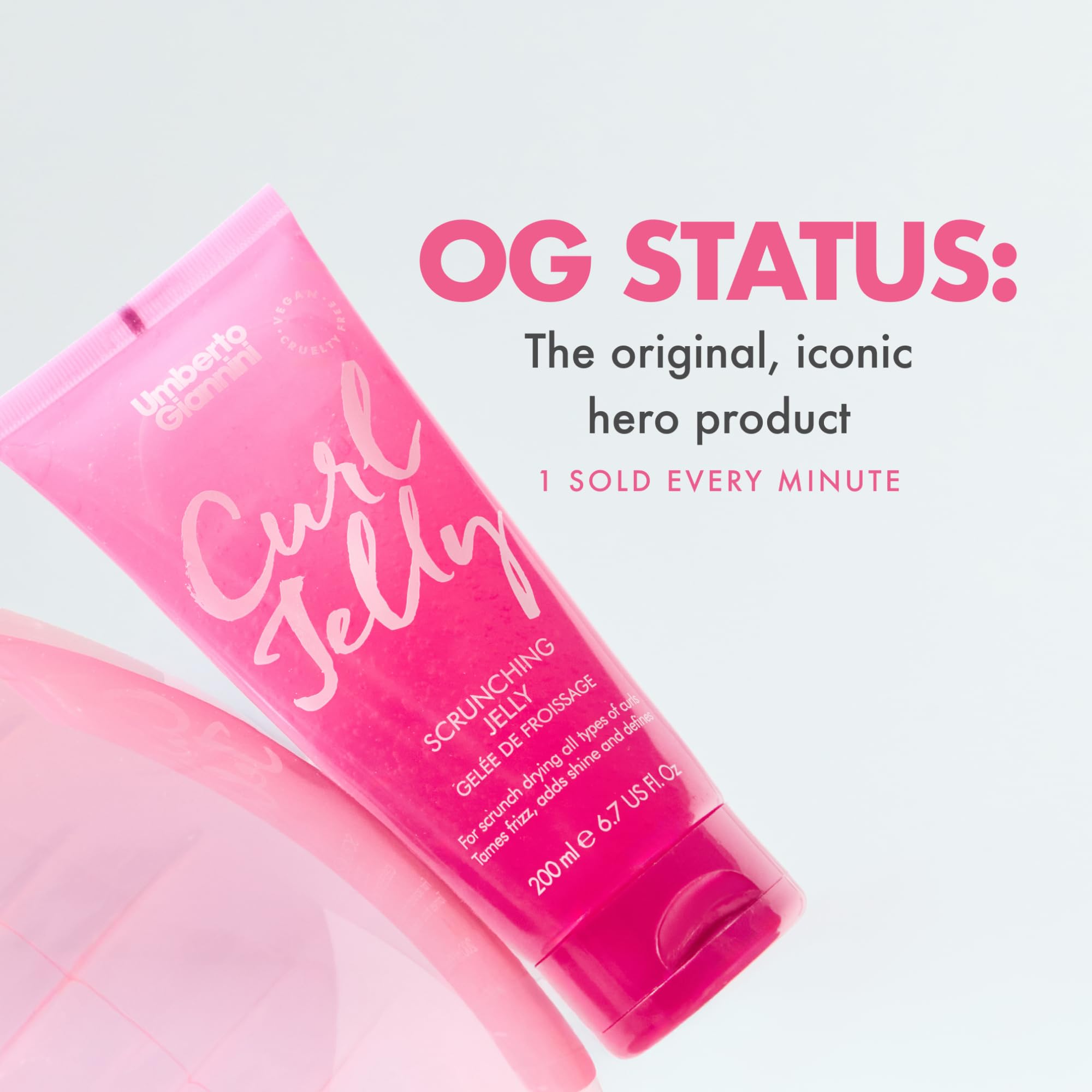 Umberto Giannini on model with 4c coils showing tight-definition and reduced frizz