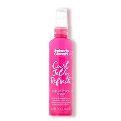 Umberto Giannini bottle front showing packaging and curl refresher benefit