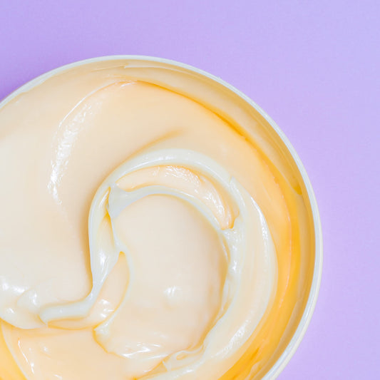 Umberto Giannini label close-up highlighting 97% natural and vegan