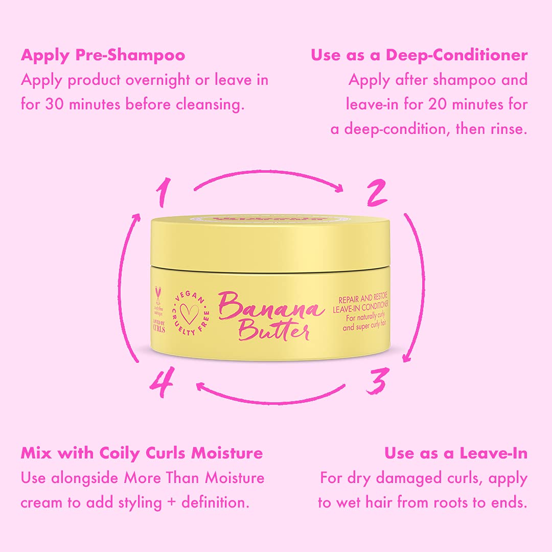 Umberto Giannini on bathroom shelf styled in a daily curl routine setting