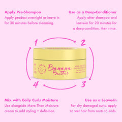 Umberto Giannini on bathroom shelf styled in a daily curl routine setting