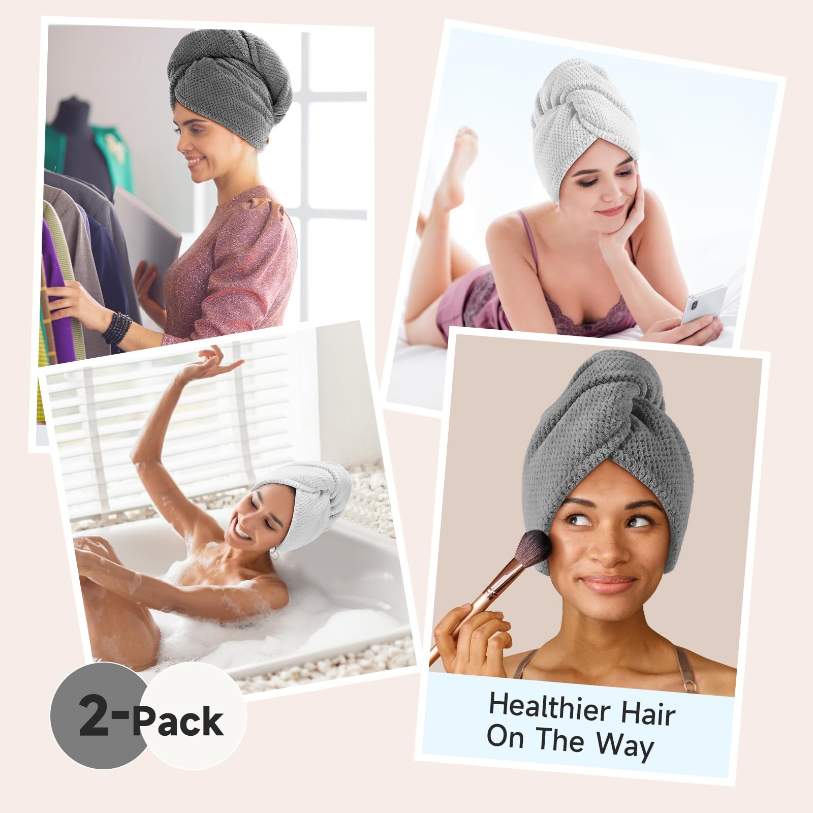 Umisleep turban in gym bag lifestyle shot showing portability and quick-dry