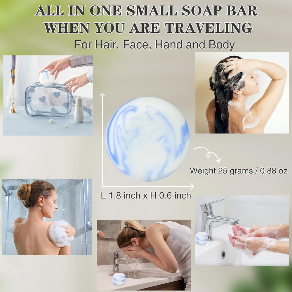 Umpeimvon bars inside travel toiletry pouch showing portability benefit