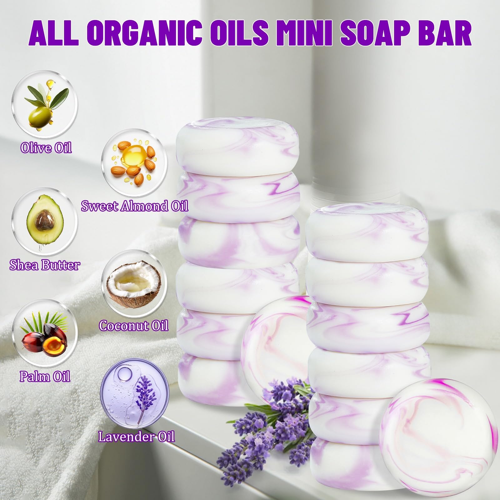 Umpeimvon close-up of soap texture creating creamy lather for gentle cleanse