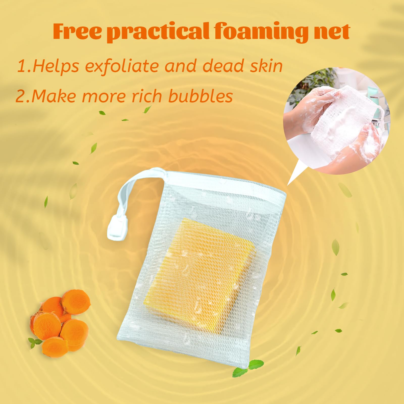 Umpeimvon three soap bars arranged on dish highlighting gift-ready presentation