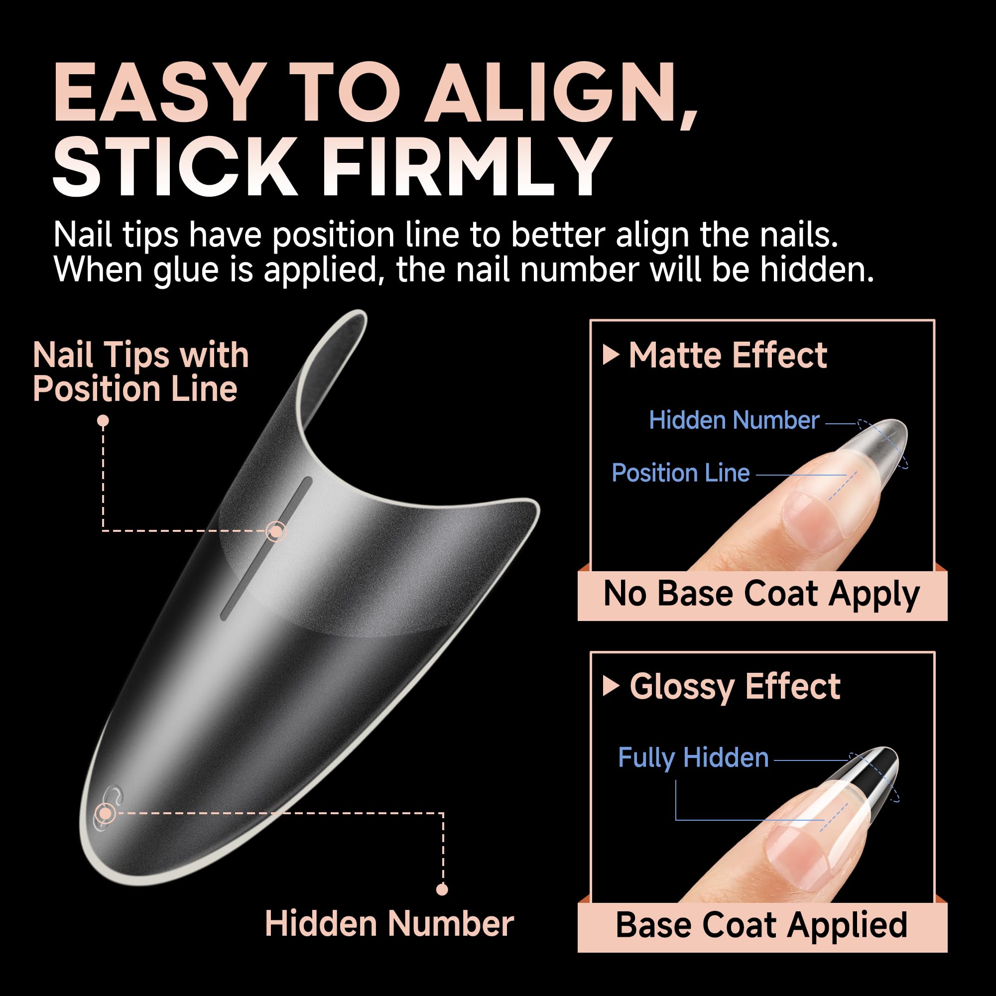 UNA GELLA layout of 12 sizes for accurate scale and perfect fit
