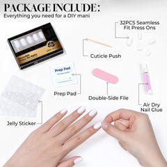 UNA GELLA adhesive tabs and glue displayed for long or temporary wear