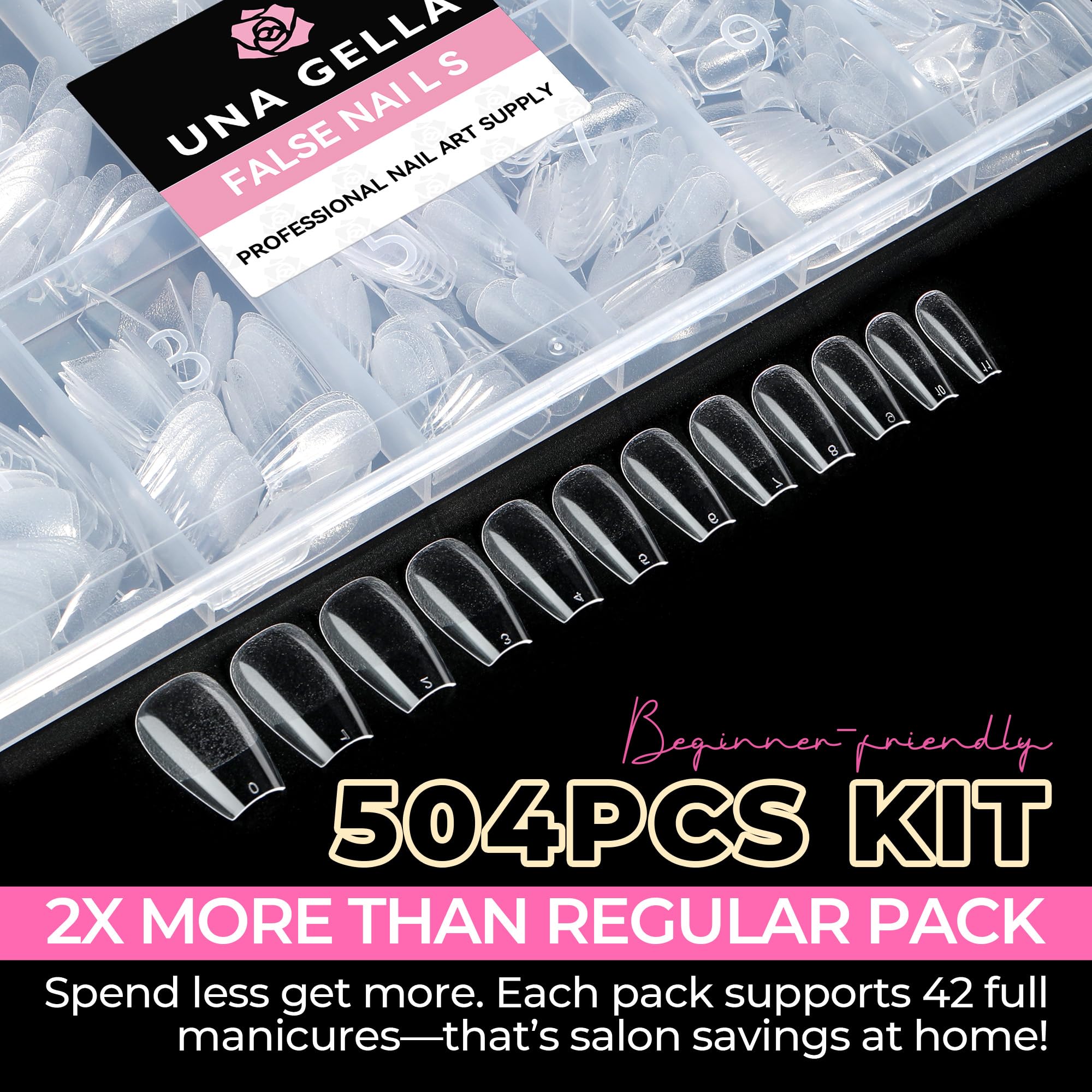 UNA GELLA clear tip still life highlighting versatile paintability