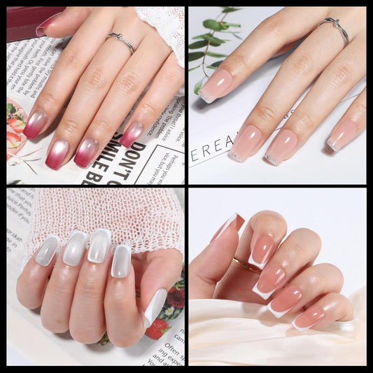 UNA GELLA close-up of inner deep matte texture for stronger hold