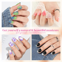 UNA GELLA close-up of inner deep matte texture improving adhesive bond strength